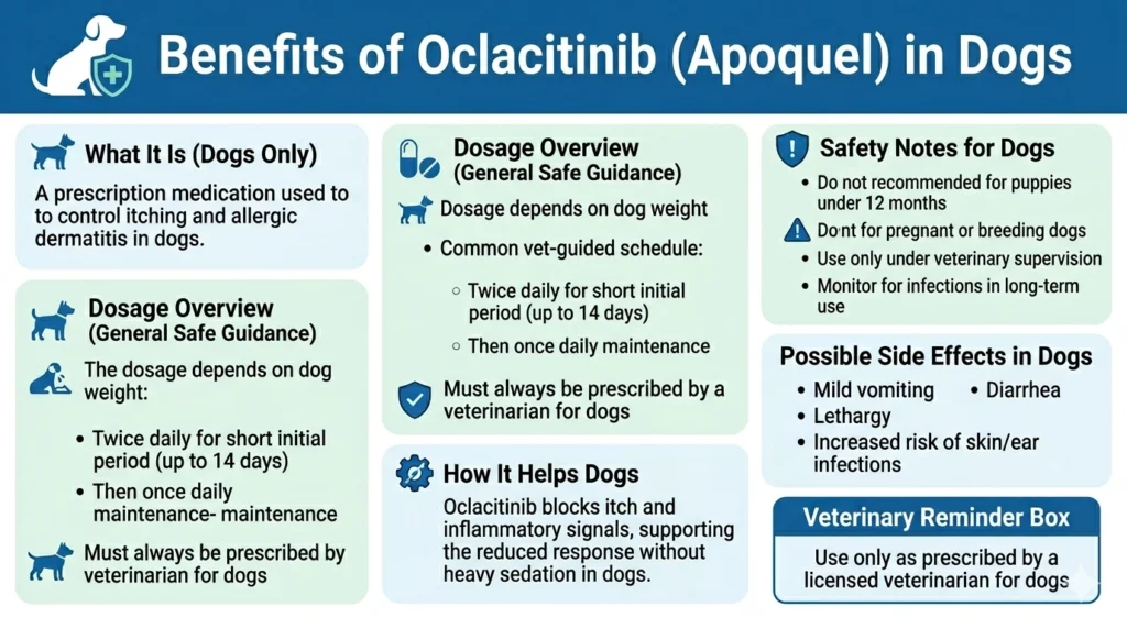 What Are the Benefits of Oclacitinib in Dogs