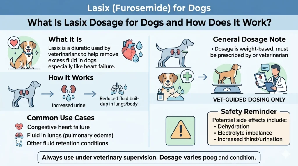 What Is Lasix Dosage for Dogs and How Does It Work