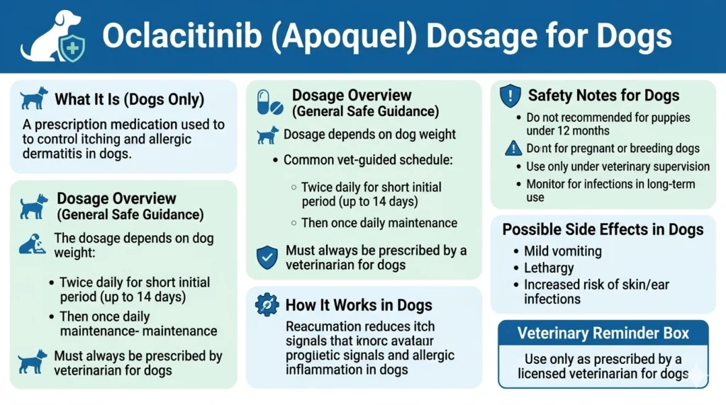 What Is Oclacitinib (Apoquel) Dosage For Dogs