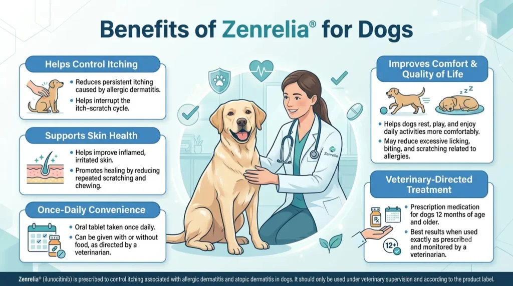 Zenrelia Dosage For Dogs: Calculator, Chart & Safe Guide 2 Benefits of Zenrelia for Dogs