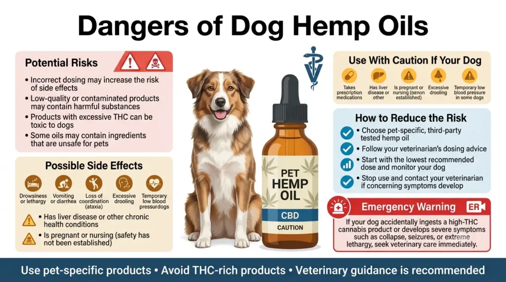 Dangers of Dog Hemp Oils