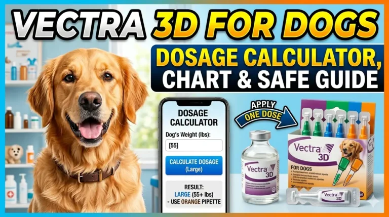 Vectra 3D For Dogs: Dosage Calculator, Chart & Safe Guide 7 Vectra 3D For Dogs: Dosage