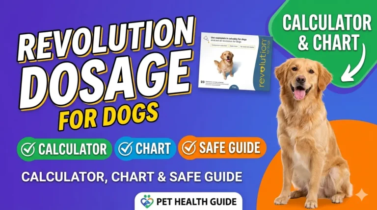 Revolution Dosage For Dogs: Calculator, Chart & Safe Guide 4 Revolution Dosage For Dogs