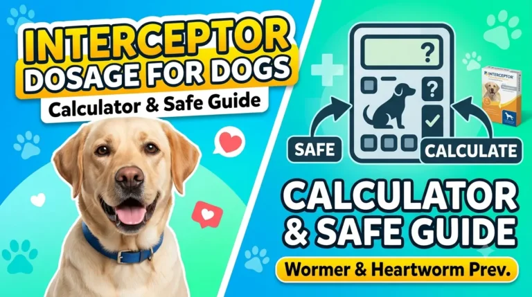Interceptor Dosage For Dogs