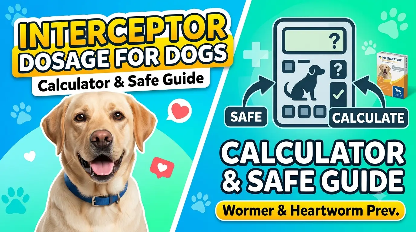 Interceptor Dosage For Dogs: Calculator & Safe Dosage Guide