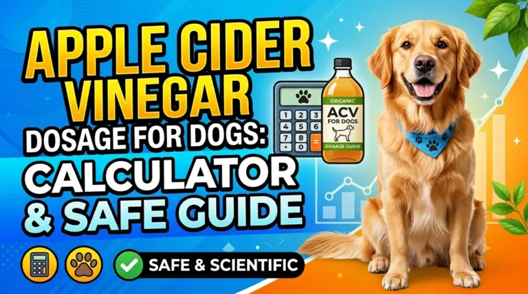 Apple Cider Vinegar Dosage for Dogs