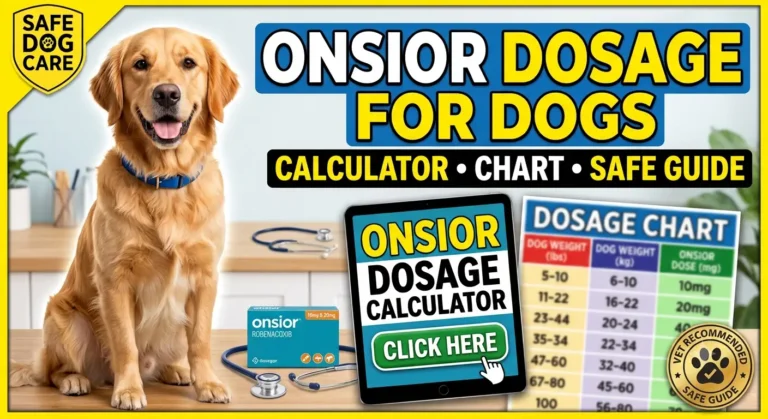 Onsior Dosage For Dogs