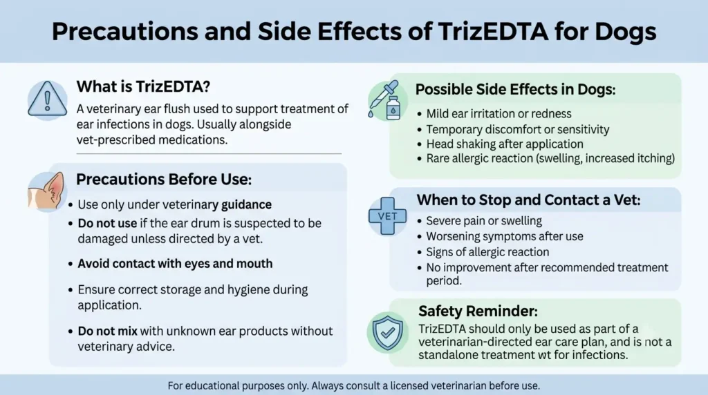 Precautions and Side Effects of TrizEDTA for Dogs