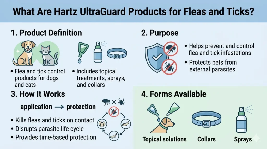 What Are Hartz UltraGuard Products for Fleas and Ticks