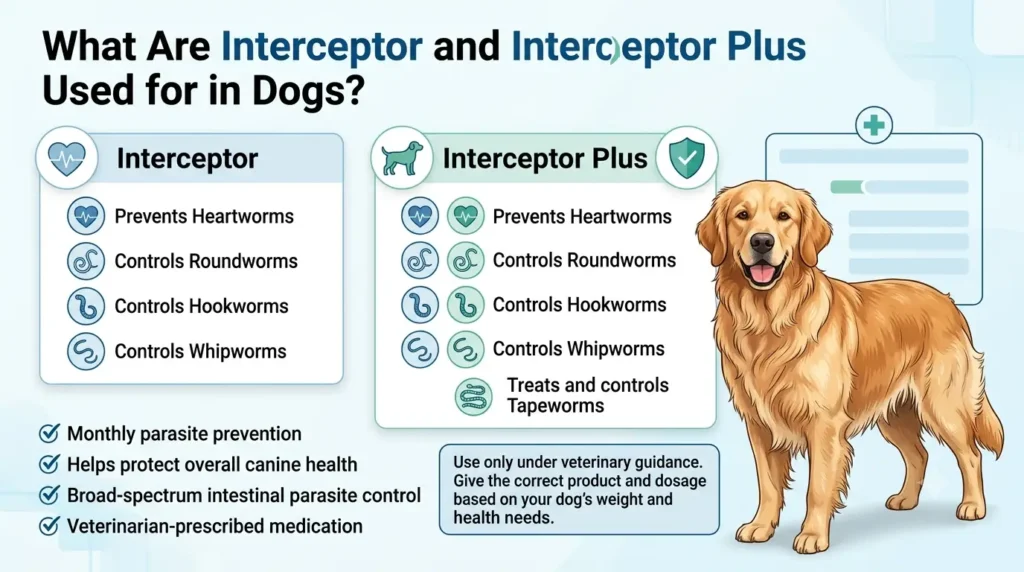 What Are Interceptor and Interceptor Plus Used for in Dogs