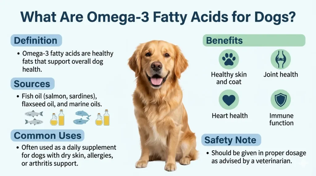 Omega-3 Fatty Acids Dosage For Dogs Calculator & Safe Guide 1 What Are Omega-3 Fatty Acids