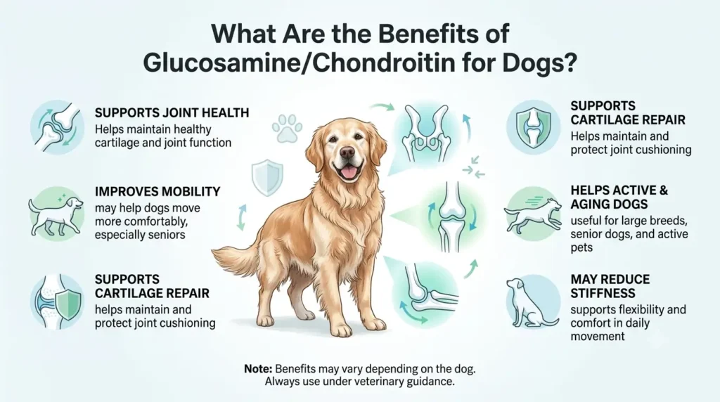 What Are the Benefits of GlucosamineChondroitin for Dogs