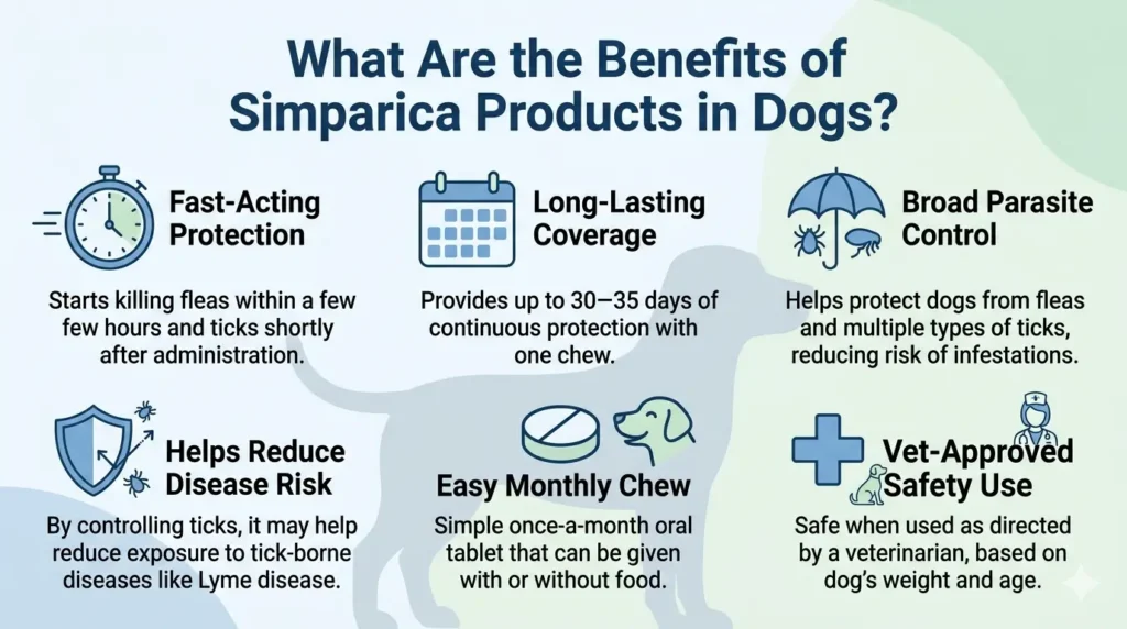 What Are the Benefits of Simparica Products in Dogs