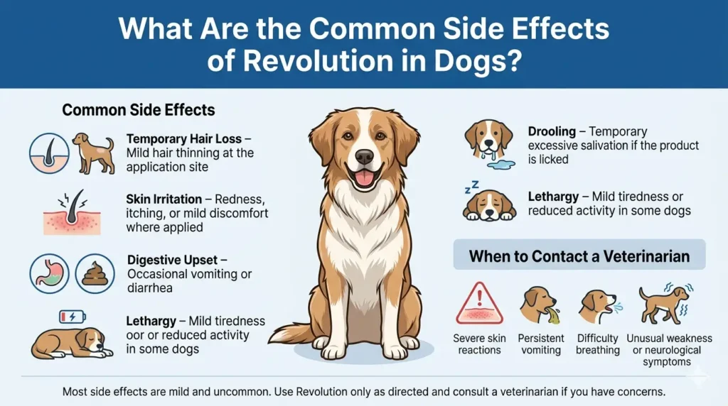 What Are the Common Side Effects of Revolution in Dogs