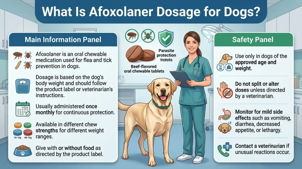 What Is Afoxolaner Dosage For Dogs