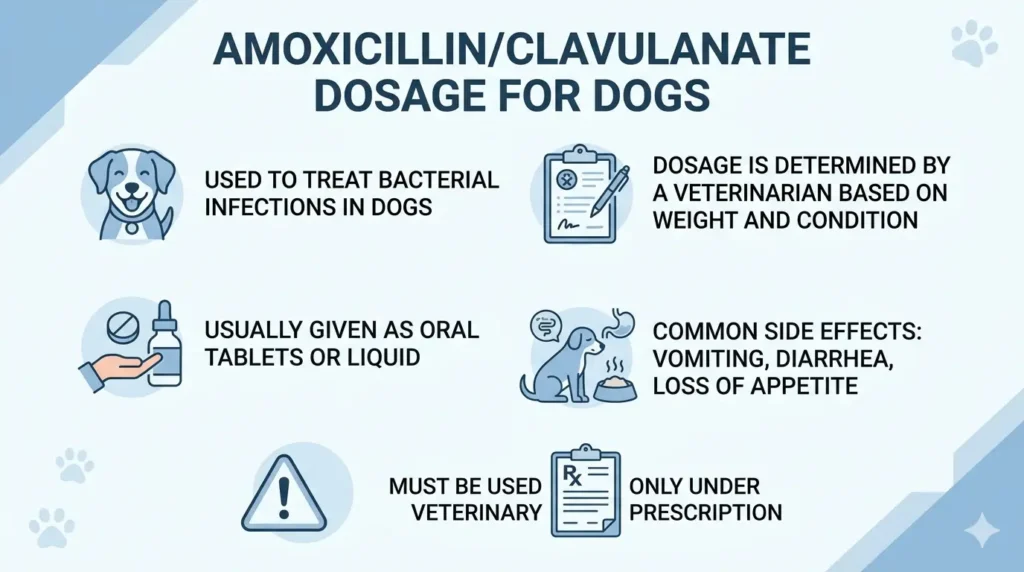 Amoxicillin/Clavulanate Dosage For Dogs Calculator & Safe Guide 1 What Is Amoxicillin & Clavulanate