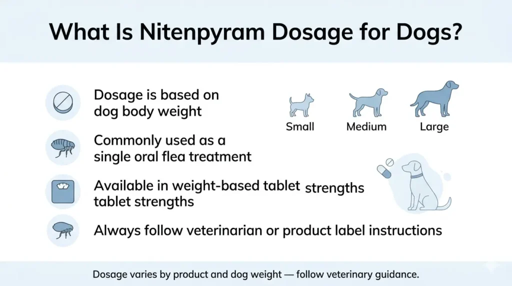 What Is Nitenpyram Dosage For dogs