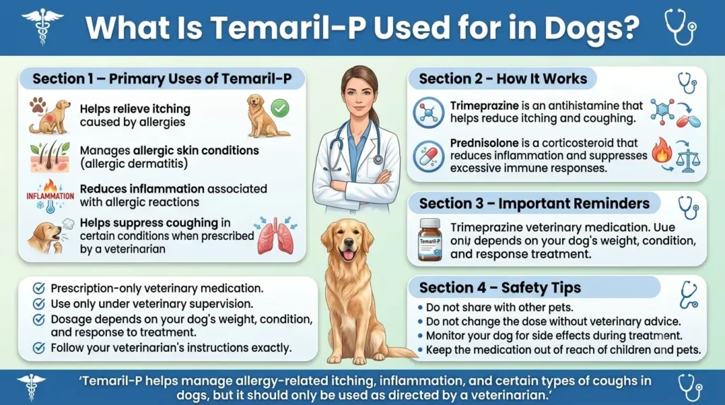 Temaril P Dosage For Dogs: Calculator, Chart & Safe Guide 2 What Is Temaril-P Used for in Dogs