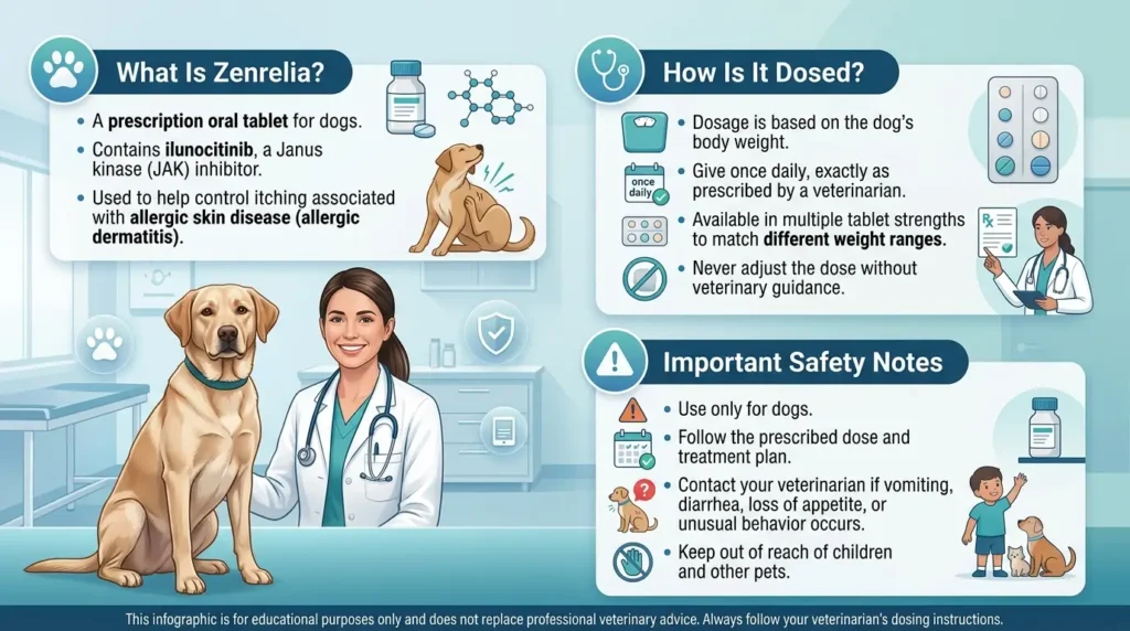 Zenrelia Dosage For Dogs: Calculator, Chart & Safe Guide 1 What Is Zenrelia