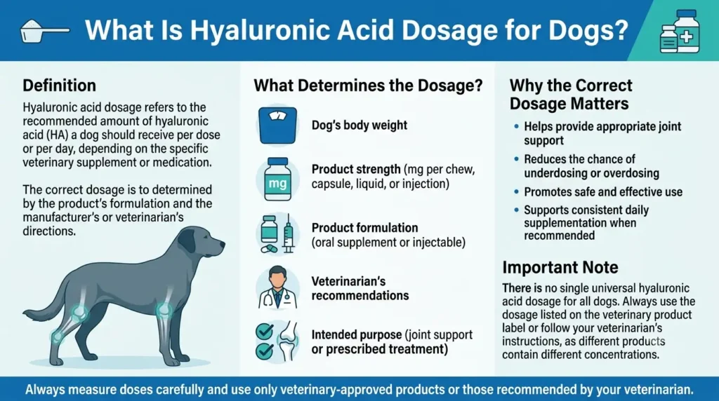 What is Hyaluronic Acid Dosage For Dogs