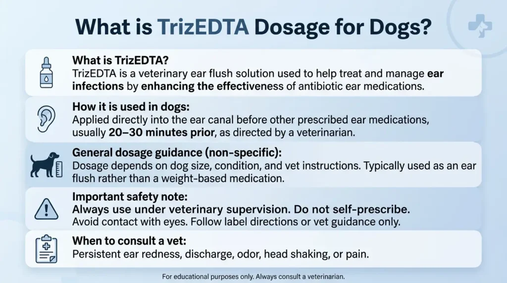 What is TrizEDTA Dosage For Dogs?