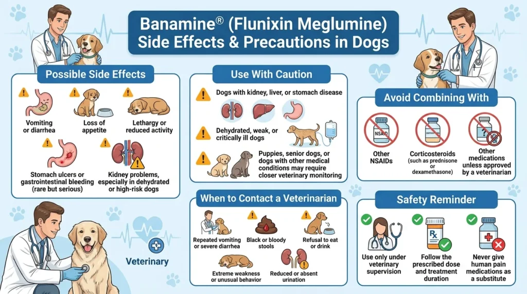 Banamine® Side Effects & Precautions in Dogs