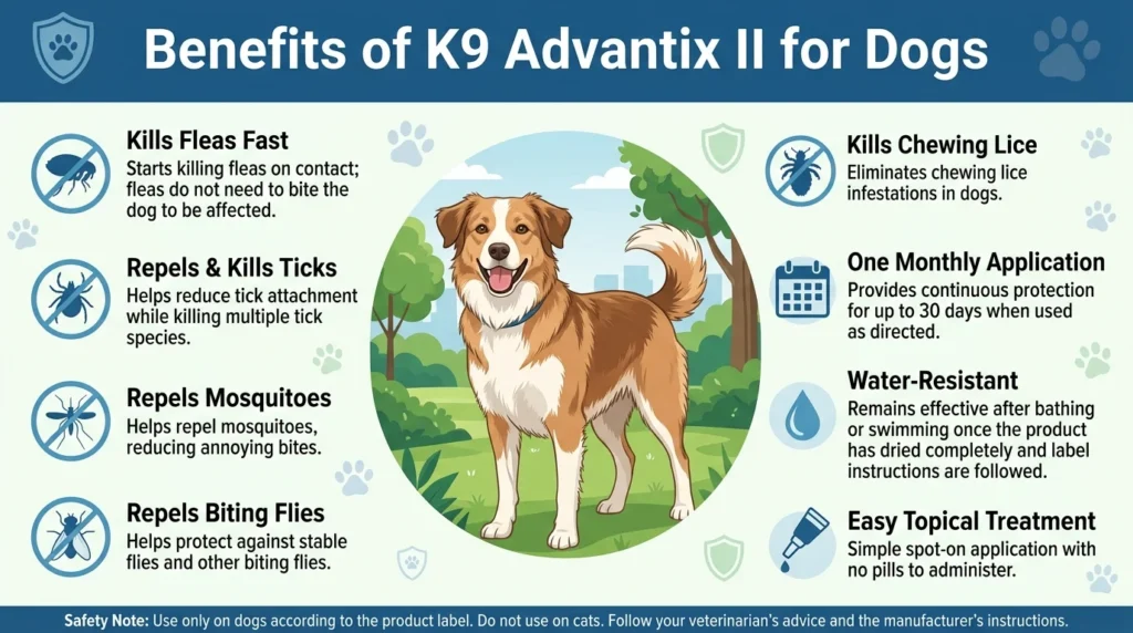 Benefits of K9 Advantix II for Dogs