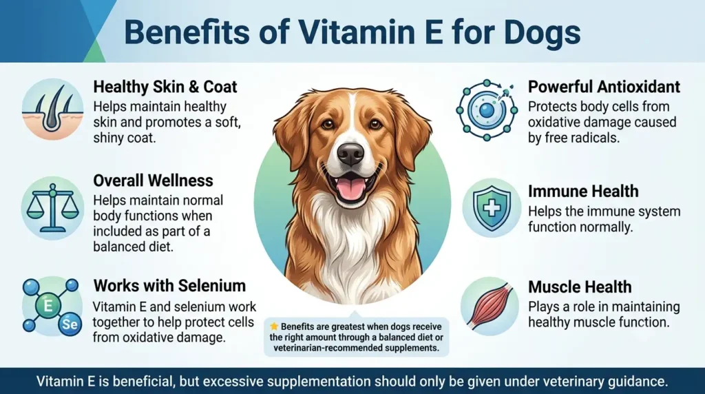 Benefits of Vitamin E for Dogs 1