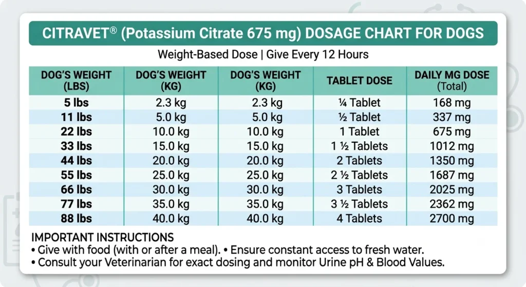 Citravet Dosage For Dogs: Calculator, Chart & Safe Guide 4 Citravet Dosage Chart For Dogs By Weight