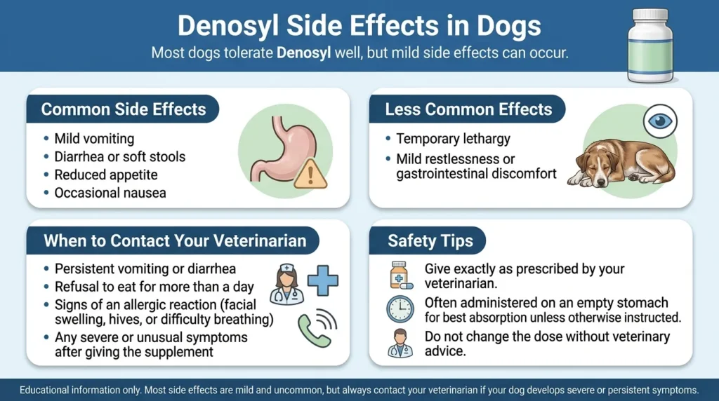 Denosyl Side Effects in Dogs