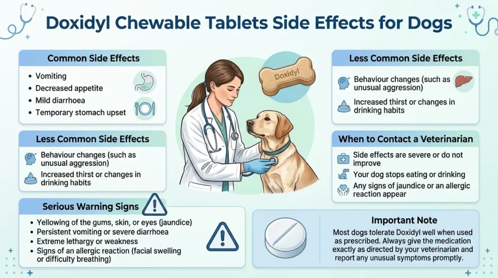 Doxidyl (Deracoxib) Chewable Tablets Side Effects