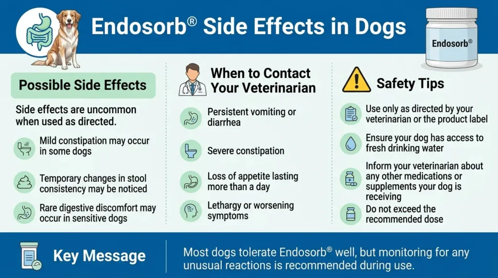 Endosorb Side Effects in Dogs