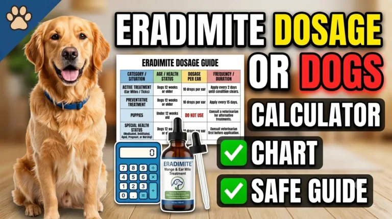 Eradimite Dosage For Dogs