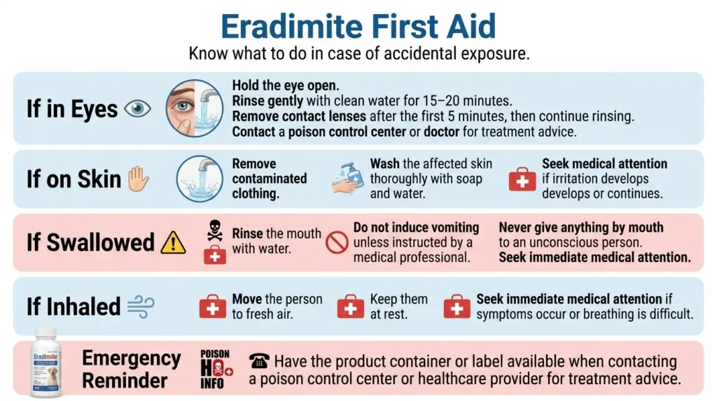 Eradimite Dosage For Dogs: Calculator, Chart & Safe Guide 4 Eradimite First Aid