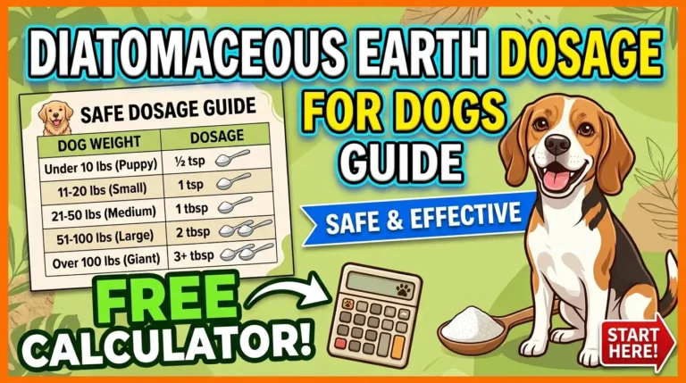 Diatomaceous Earth Dosage For Dogs
