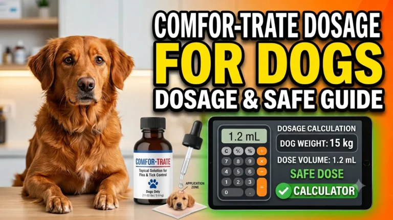 Comfor-Trate Dosage For Dogs