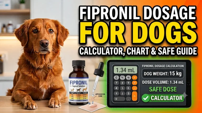 Fipronil Dosage For Dogs