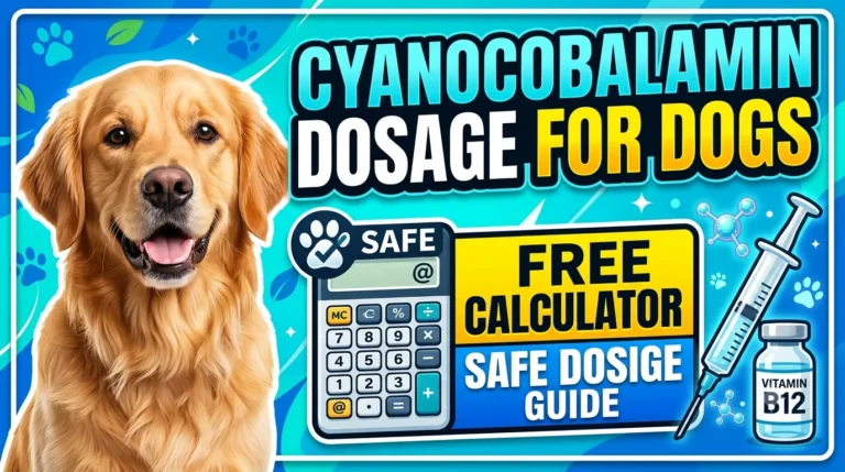 Cyanocobalamin Dosage For Dogs