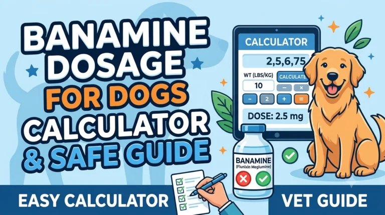 Banamine Dosage For Dogs
