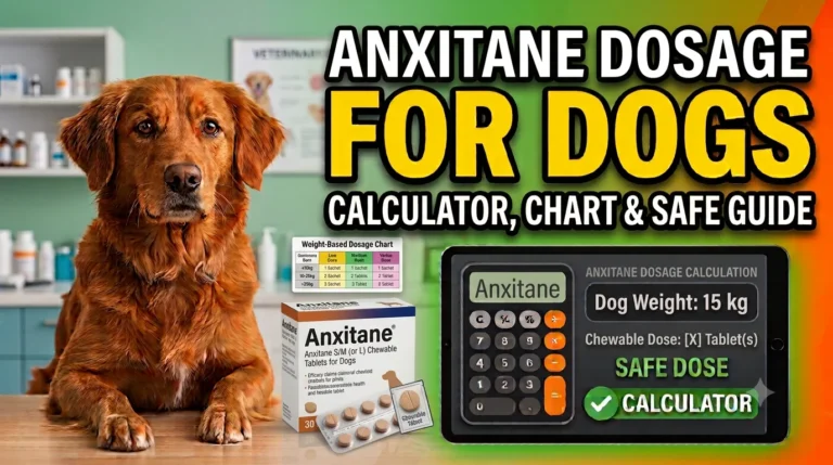 Anxitane Dosage For Dogs