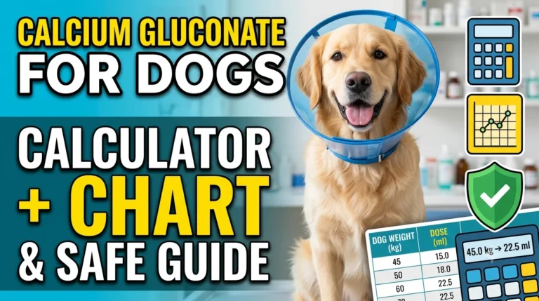 Calcium Gluconate Dosage For Dogs: Calculator & Safe Guide 9 Calcium Gluconate For Dogs