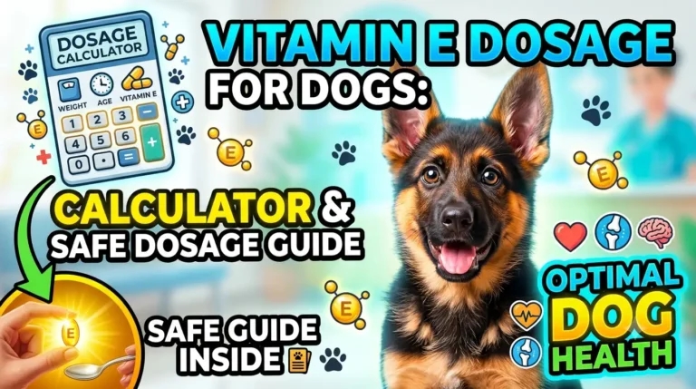 Vitamin E Dosage For Dogs