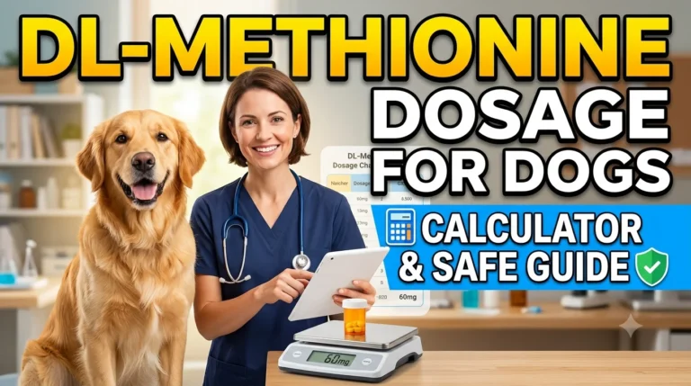 DL-Methionine Dosage For Dogs: Calculator & Safe Guide 5 DL-Methionine Dosage For Dogs