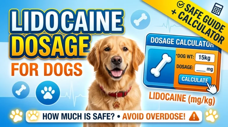 Lidocaine Dosage For Dogs: Calculator & Safe Dosage Guide 7 Lidocaine Dosage For Dogs