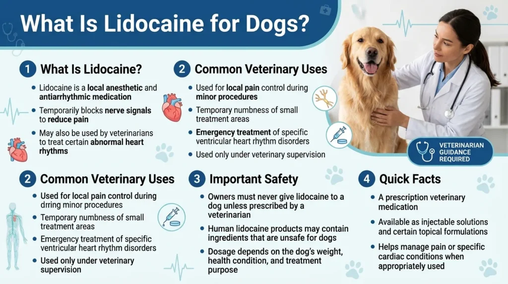 Lidocaine Dosage For Dogs: Calculator & Safe Dosage Guide 1 What Is Lidocaine Dosage for Dogs