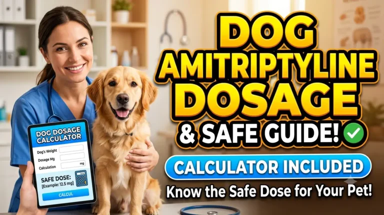 Amitriptyline Dosage For Dogs