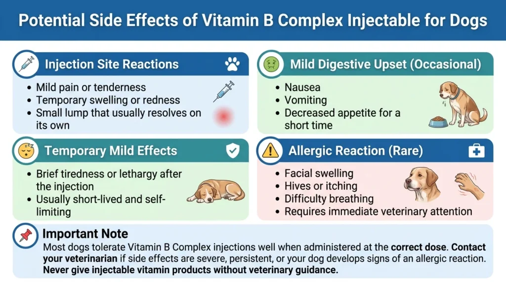 Vitamin B Complex Dosage For Dogs Calculator & Safe Guide 3 Potential Side Effects of Vitamin B Complex Injectable for Dogs