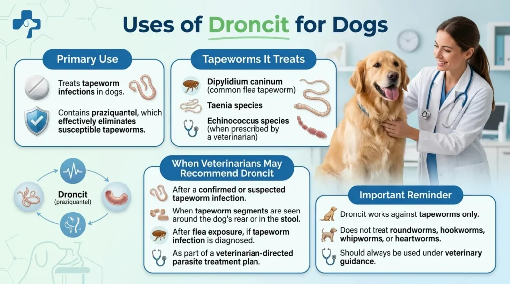 Uses of Droncit for Dogs