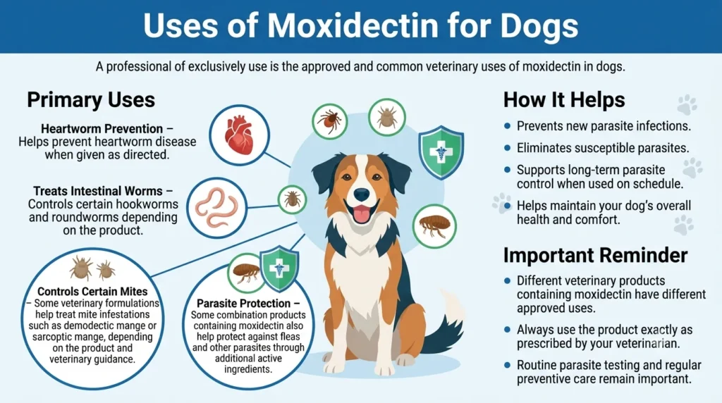 Uses of Moxidectin for Dogs