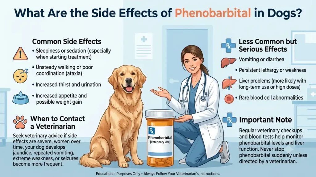 What Are the Side Effects of Phenobarbital in Dogs